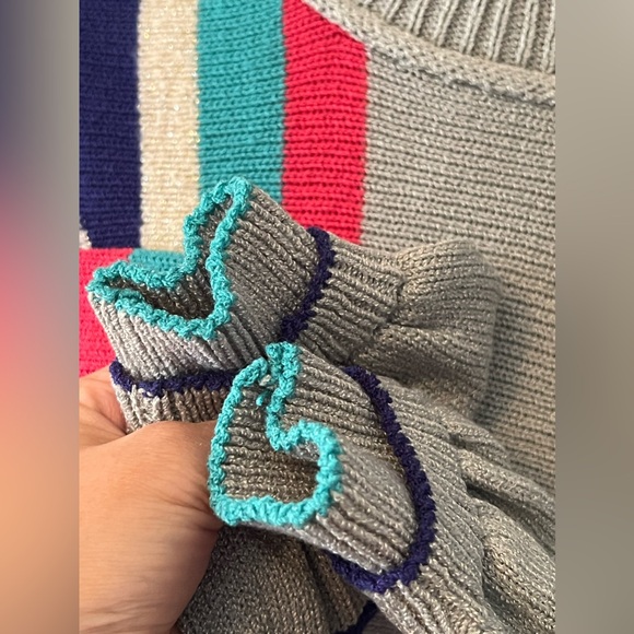 Vintage Lightening Bolt Sweater - Oversized Small - Medium - Picture 14 of 15